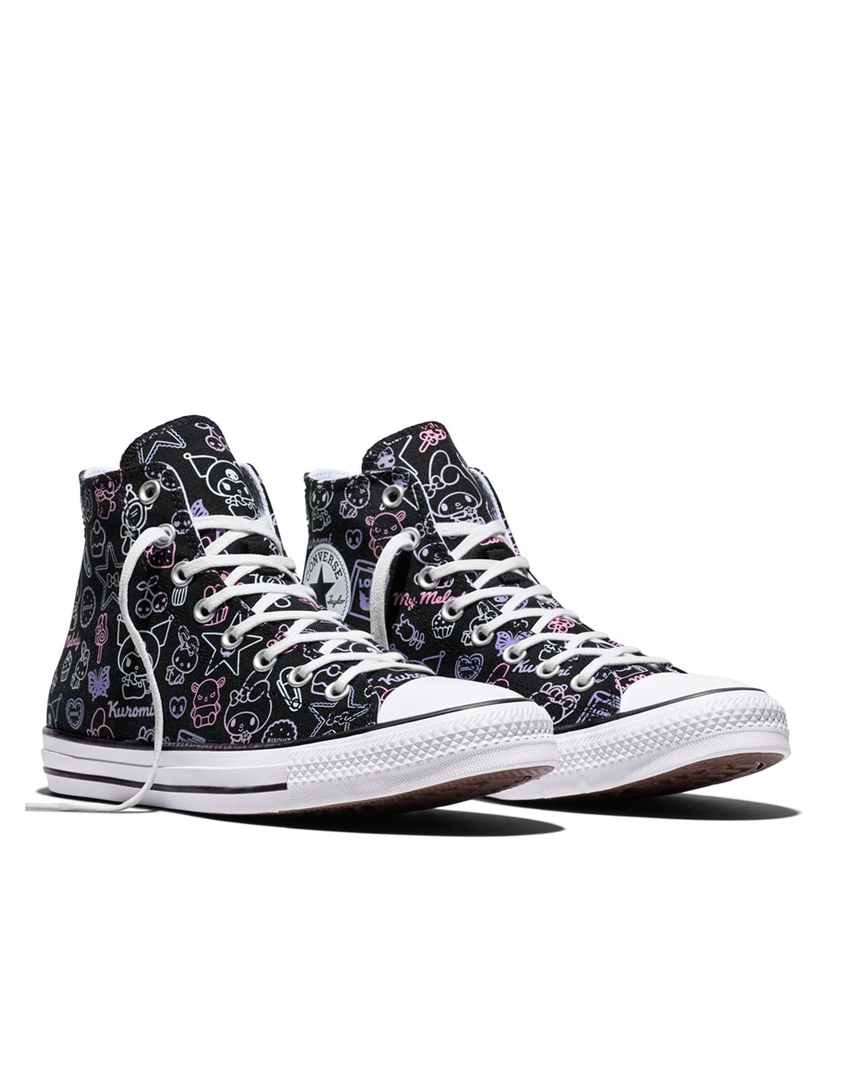 Tenis ctas lift double stack hi hello kitty and friends para mujer 4