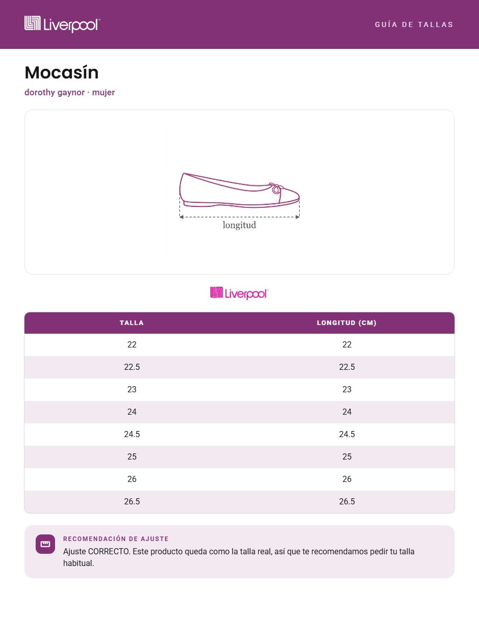Mocasín para mujer 3