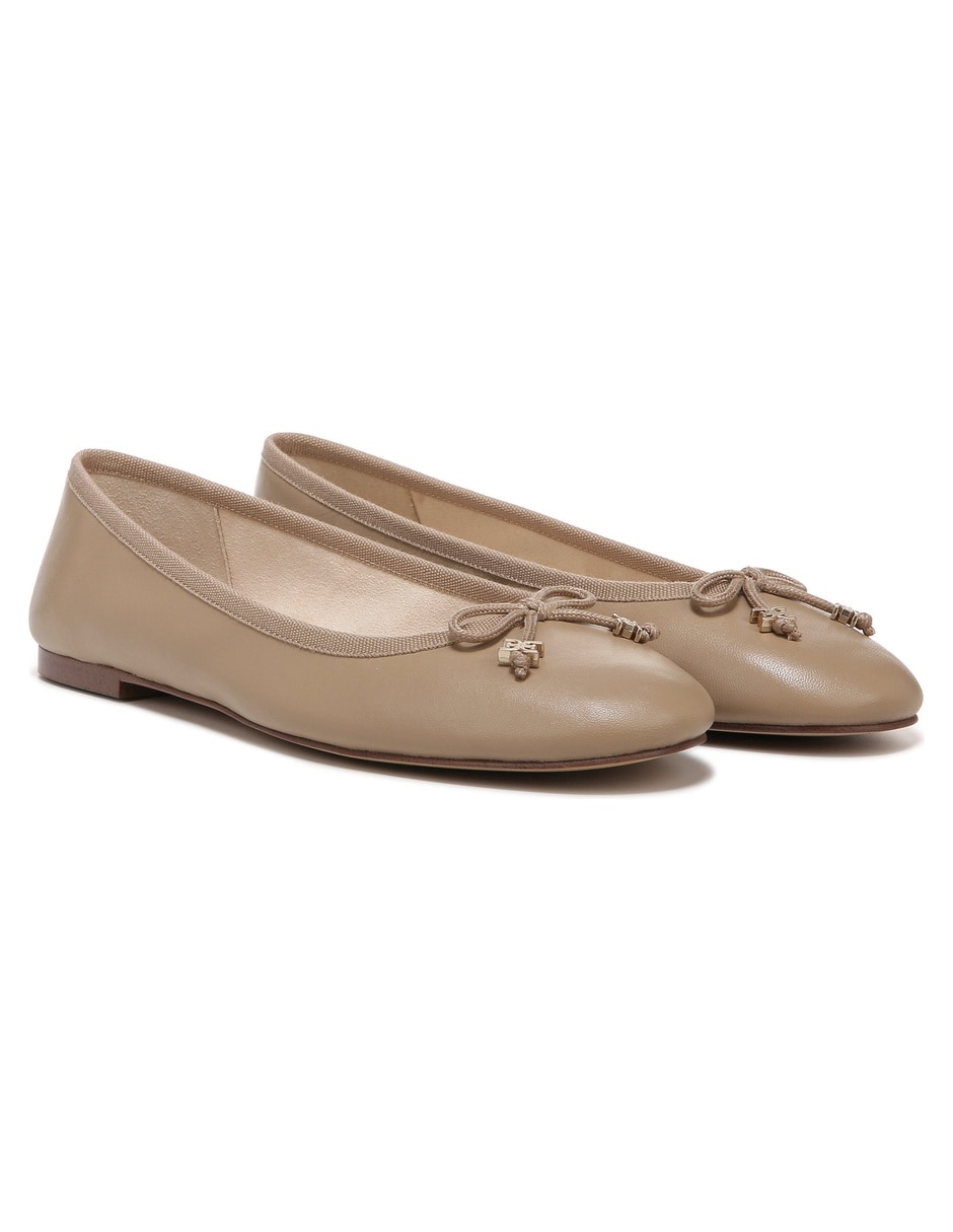 Balerinas Felicia de piel para mujer 8