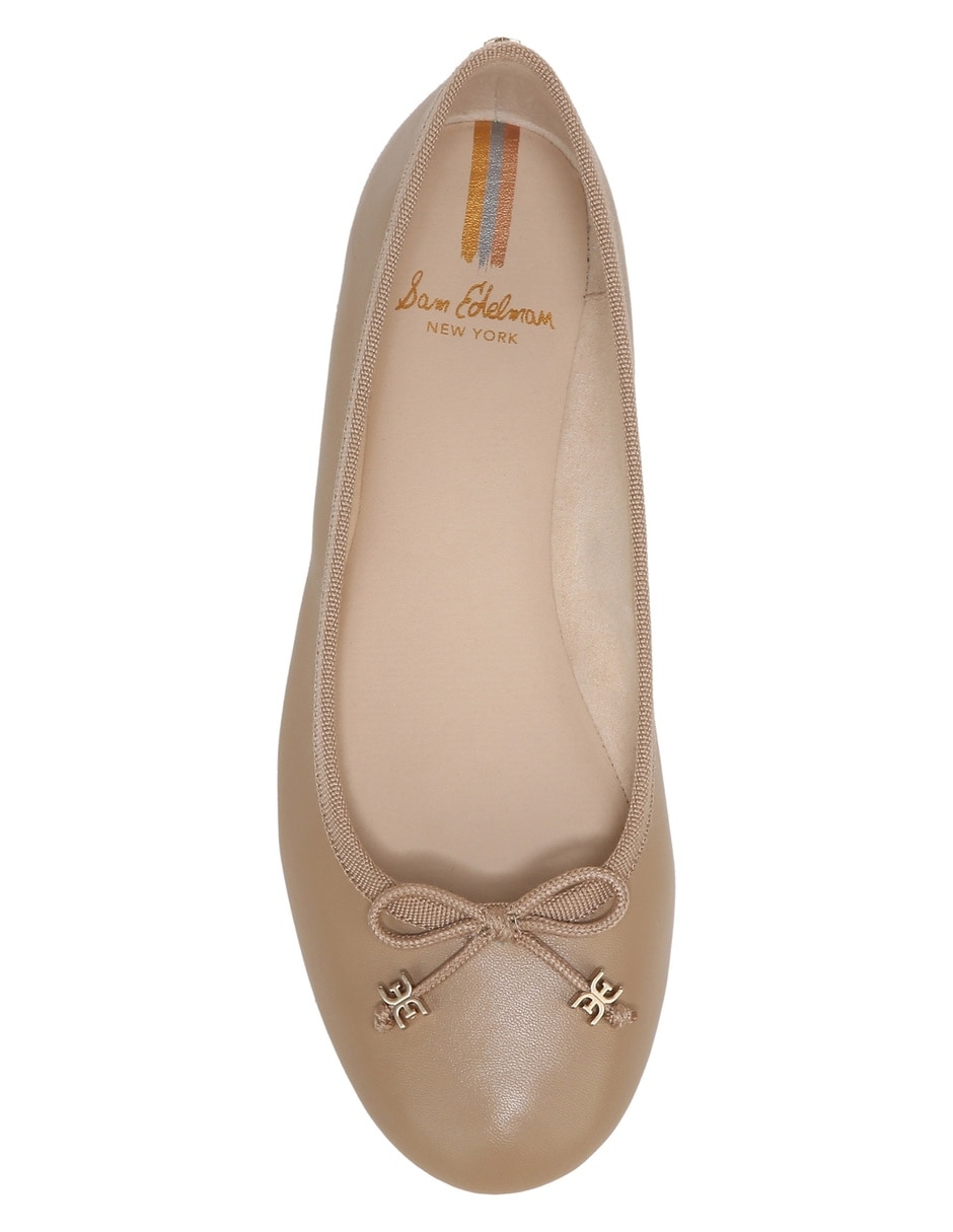 Balerinas Felicia de piel para mujer 5