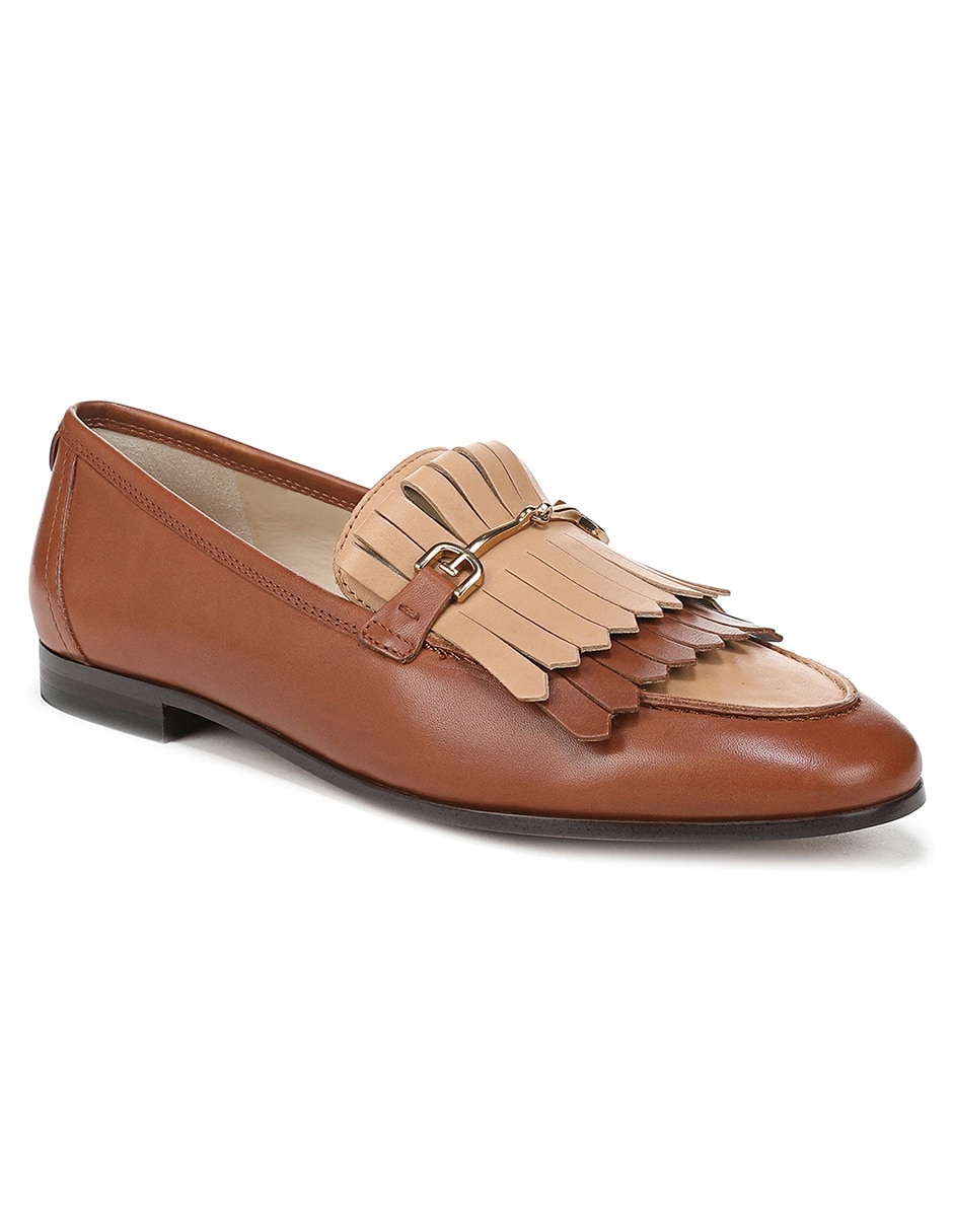Mocasín liz de piel para mujer 2