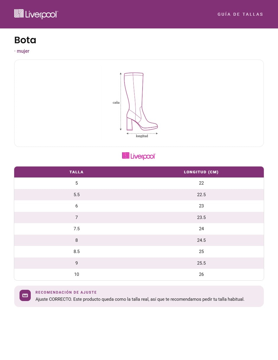 Bota abajo de la rodilla sylvia de piel para mujer 6