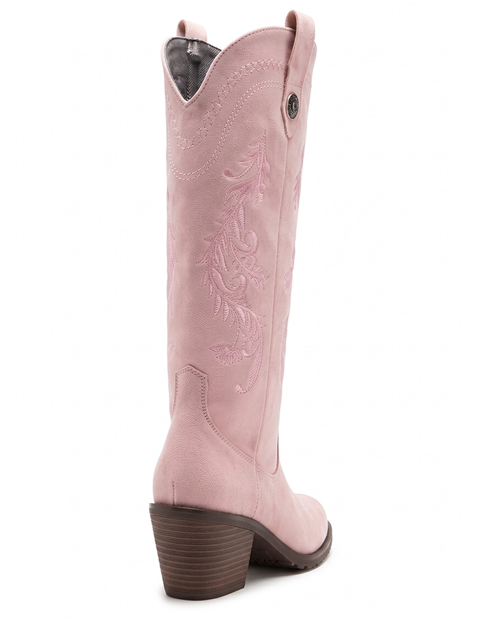 Bota cowboy rodilla para mujer 3