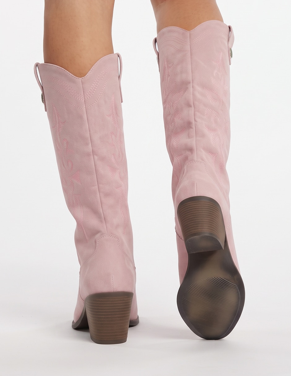 Bota cowboy rodilla para mujer 4