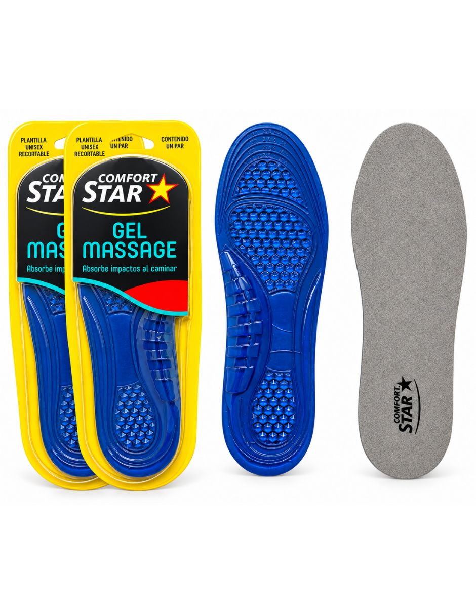 Plantilla confort star de gel Plantilla confort star de gel