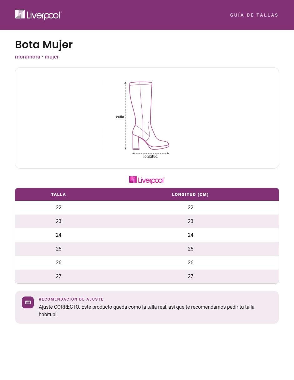 Bota arriba del tobillo para mujer