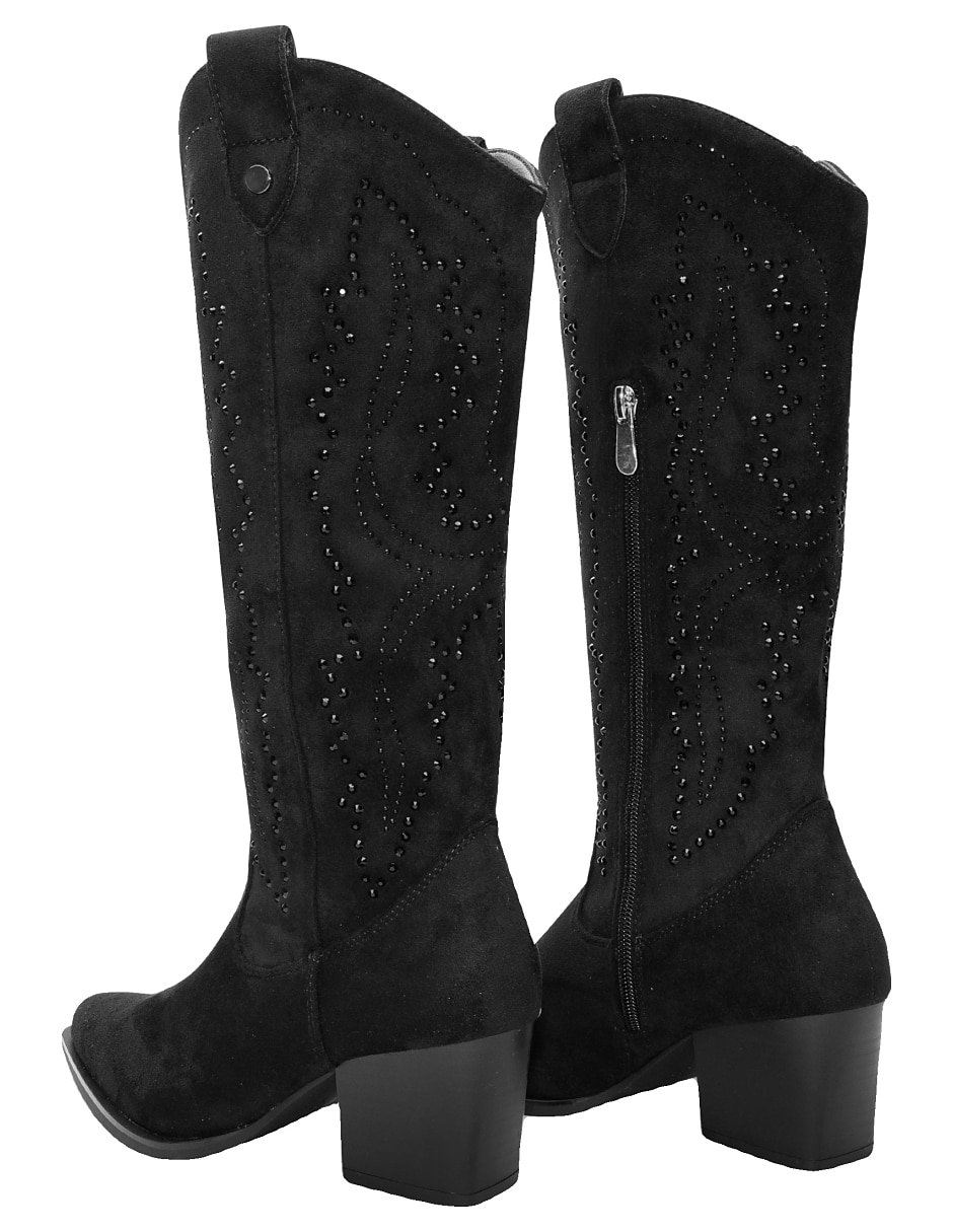 Bota cowboy abajo de la rodilla para mujer 5