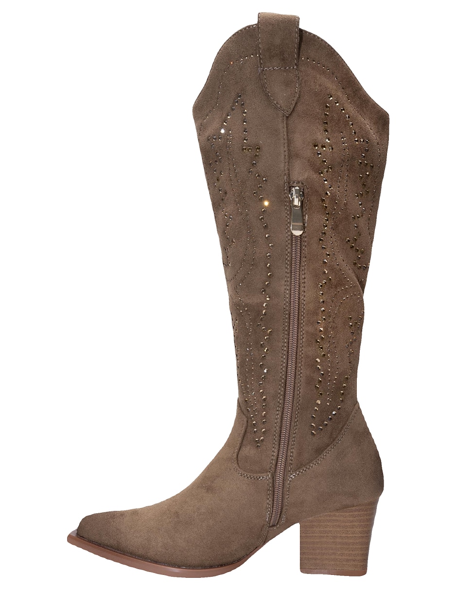 Bota cowboy abajo de la rodilla para mujer Bota cowboy abajo de la rodilla para mujer