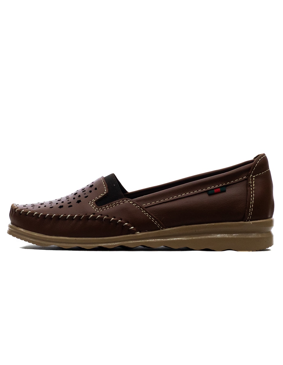 Zapato de piel para mujer