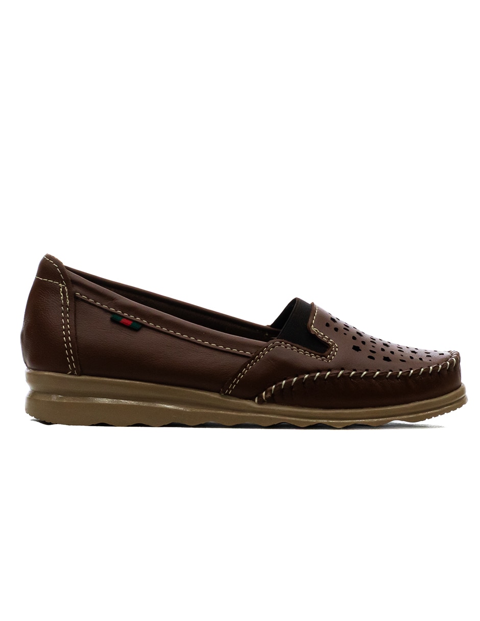 Zapato de piel para mujer