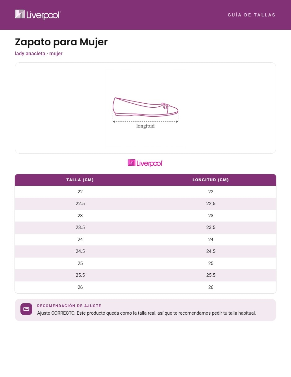 Zapato de piel para mujer 6