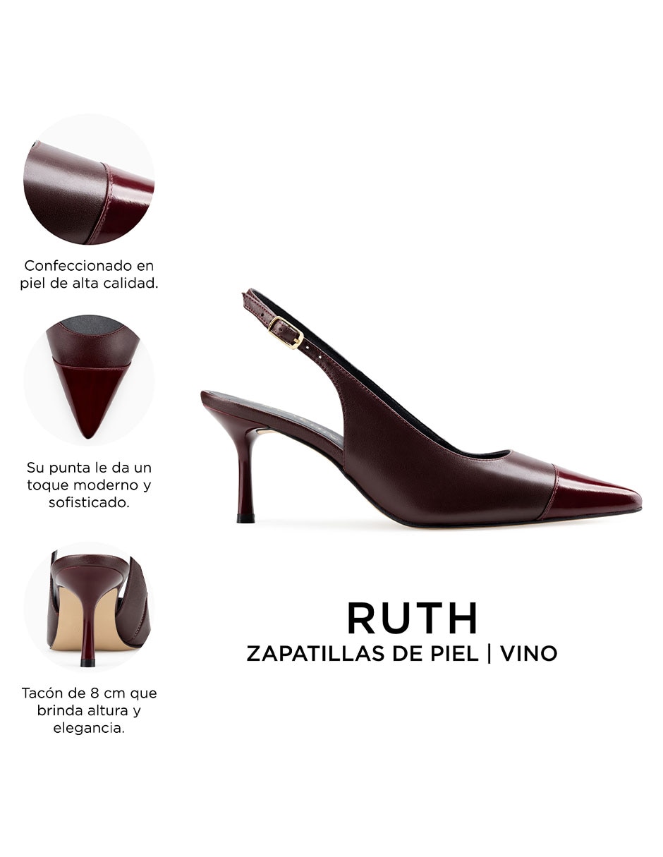 Zapatilla de piel 6
