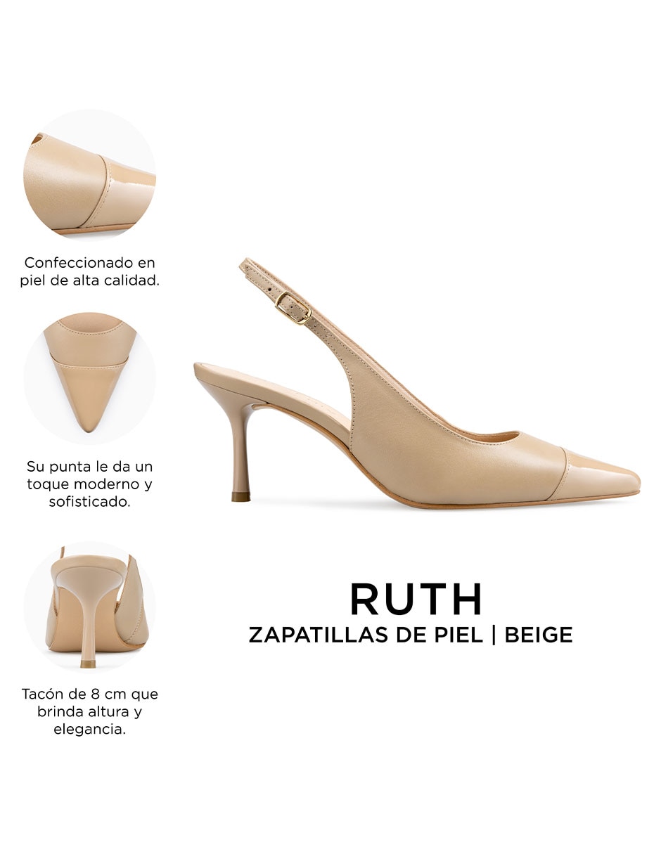 Zapatilla de piel 6