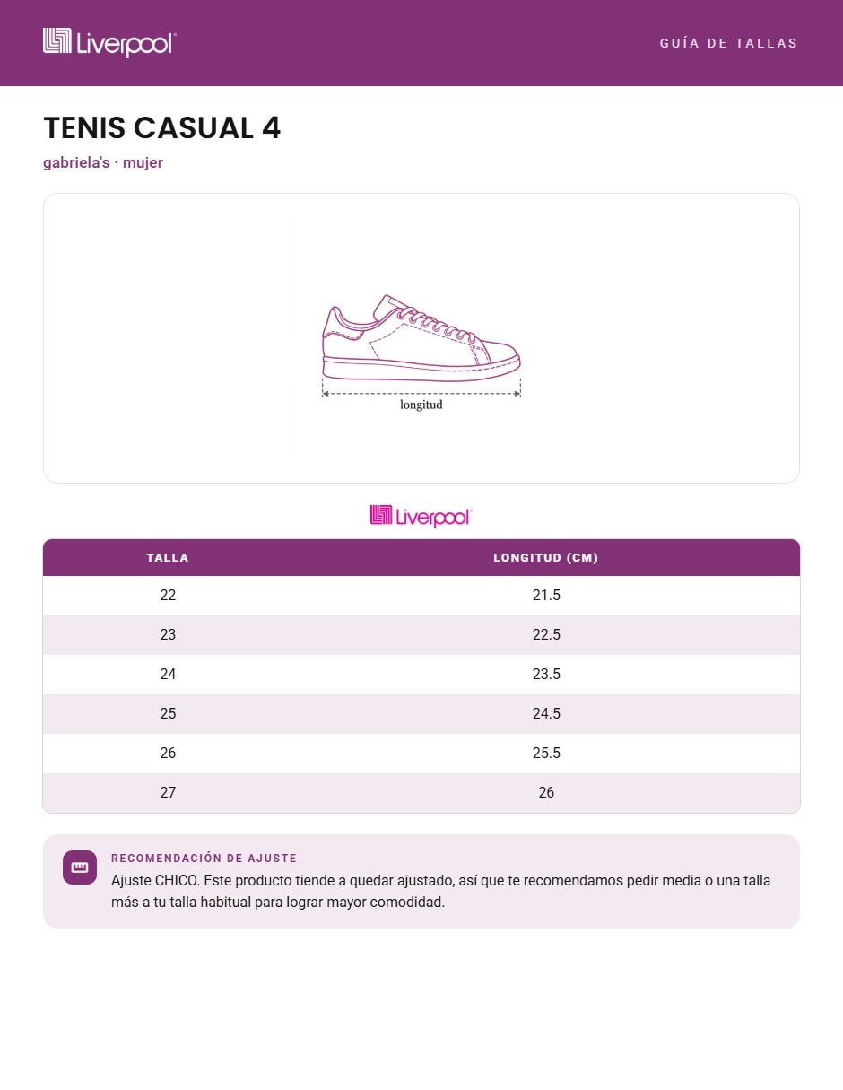 Tenis 015-351-a para mujer 6