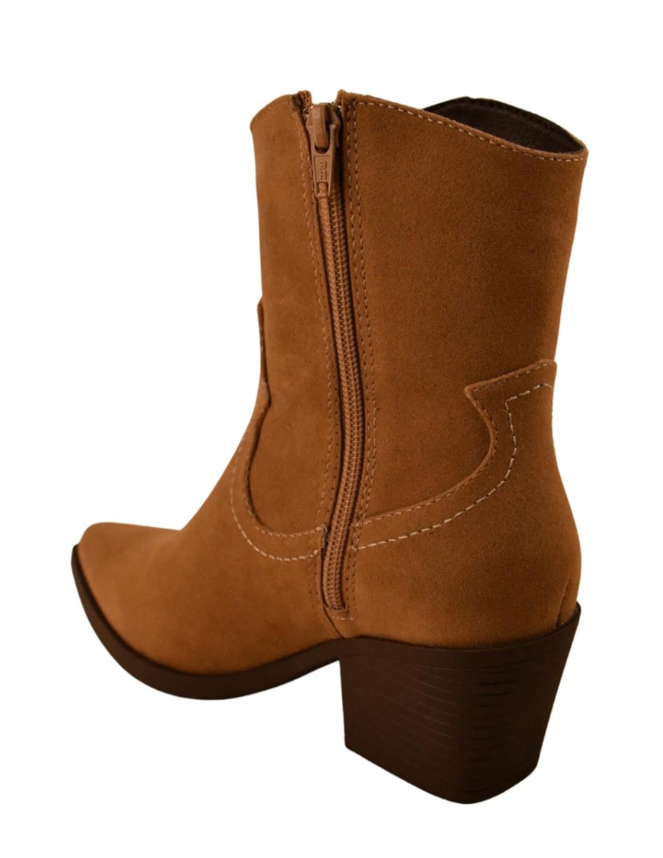 Bota cowboy arriba del tobillo para mujer 5