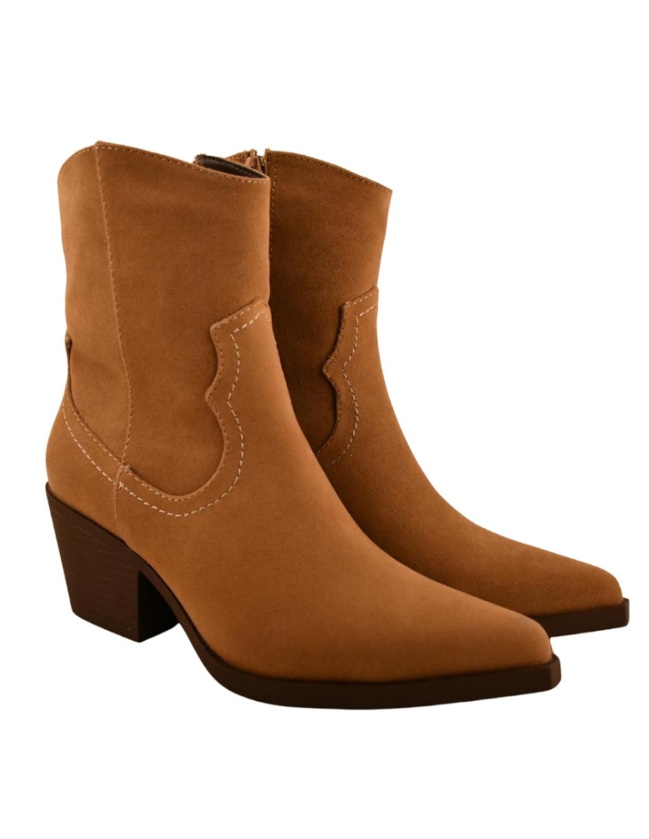 Bota cowboy arriba del tobillo para mujer 3
