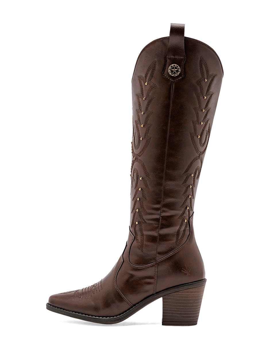 Bota cowboy media pierna para mujer Bota cowboy media pierna para mujer