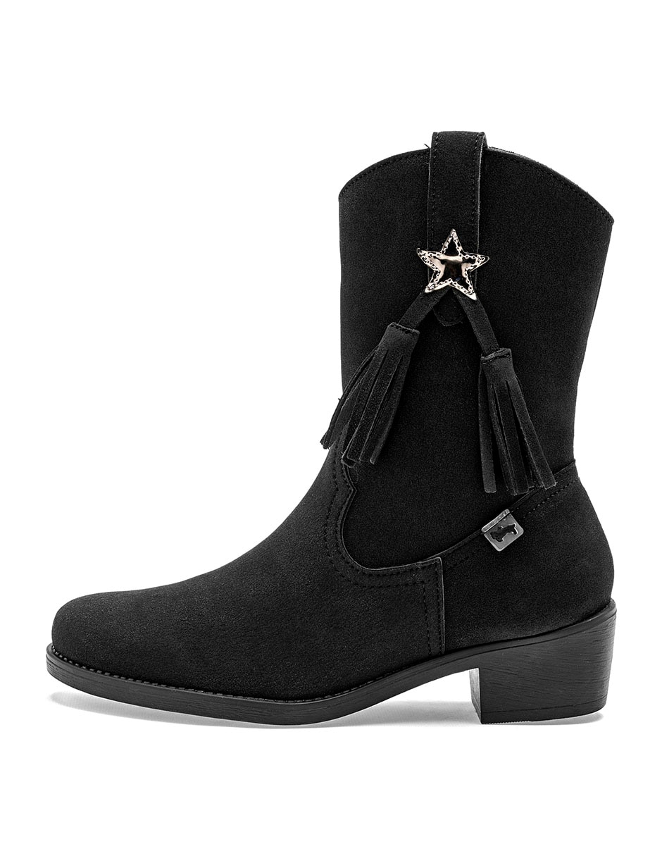 Bota cowboy arriba del tobillo para mujer Bota cowboy arriba del tobillo para mujer