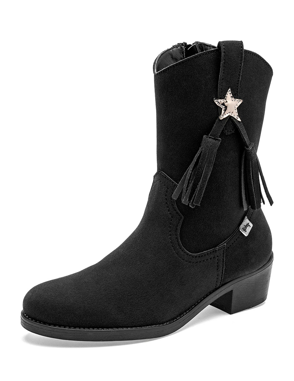 Bota cowboy arriba del tobillo para mujer 5