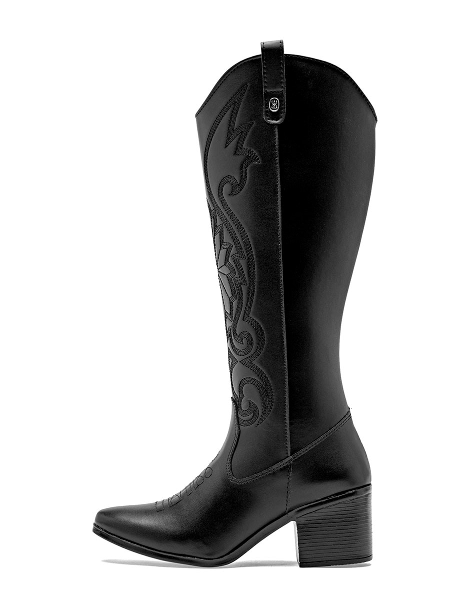 Bota cowboy media pierna para mujer Bota cowboy media pierna para mujer
