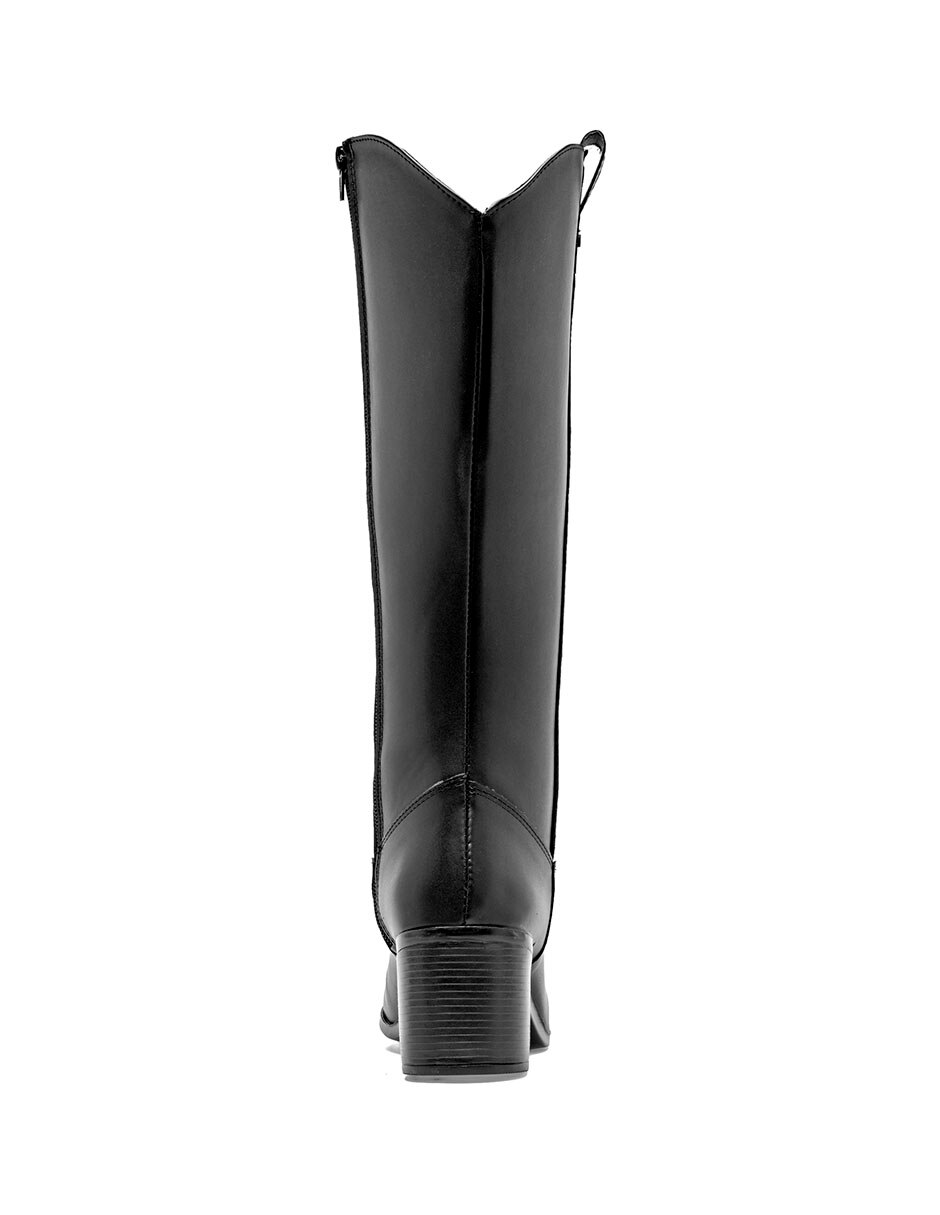 Bota cowboy media pierna para mujer 3