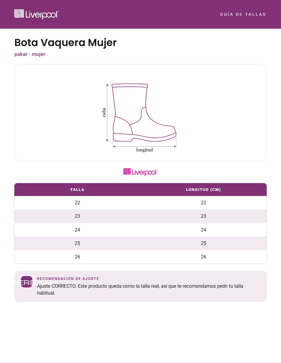 Bota cowboy media pierna para mujer 2