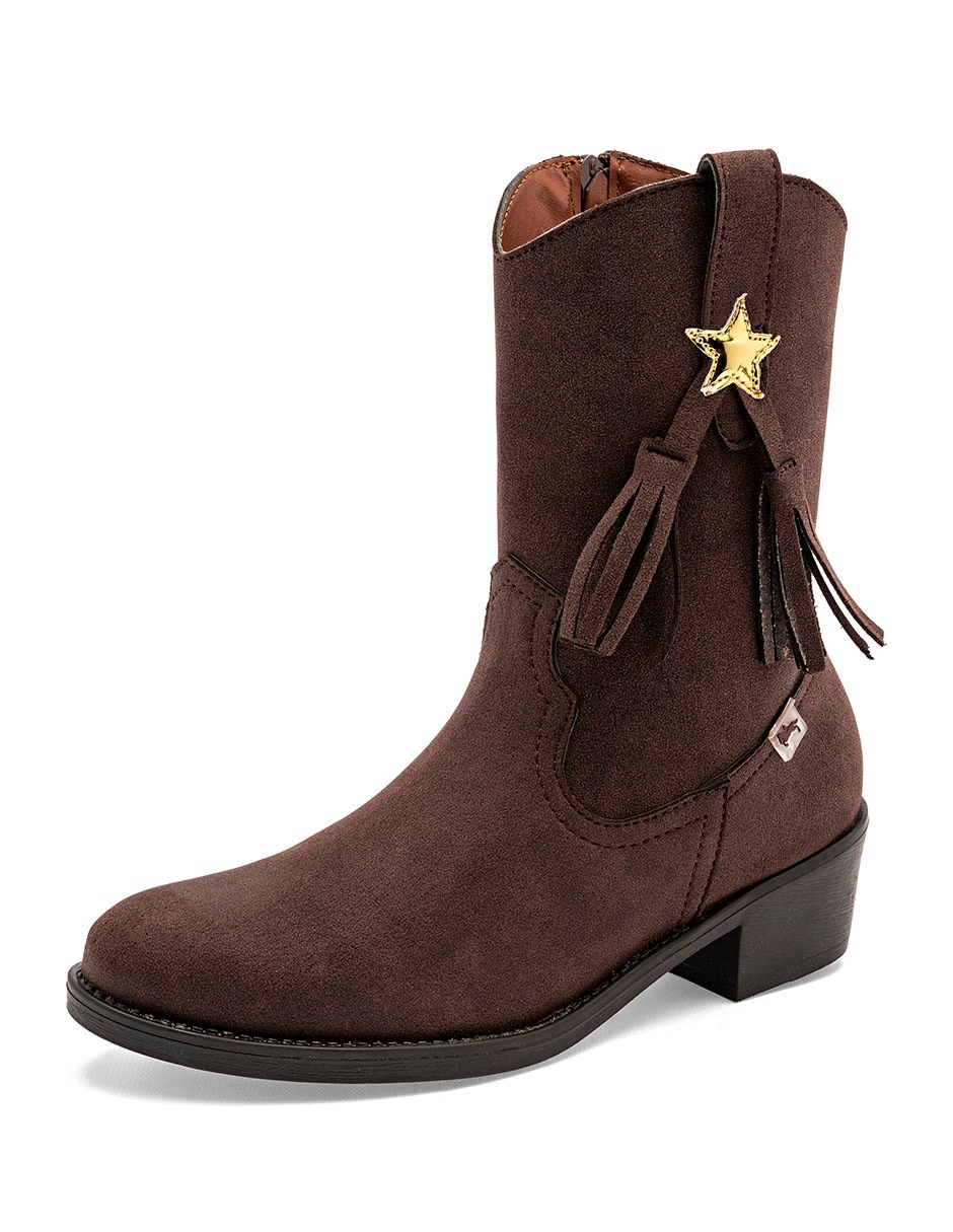 Bota cowboy arriba del tobillo para mujer 5