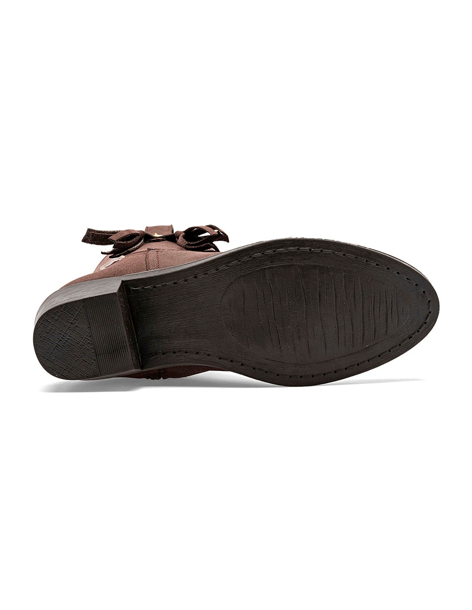 Bota cowboy arriba del tobillo para mujer 3