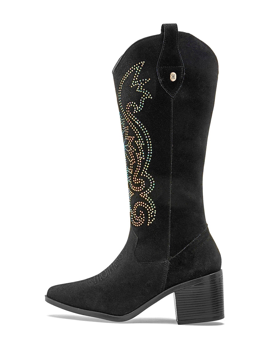 Bota cowboy media pierna para mujer Bota cowboy media pierna para mujer