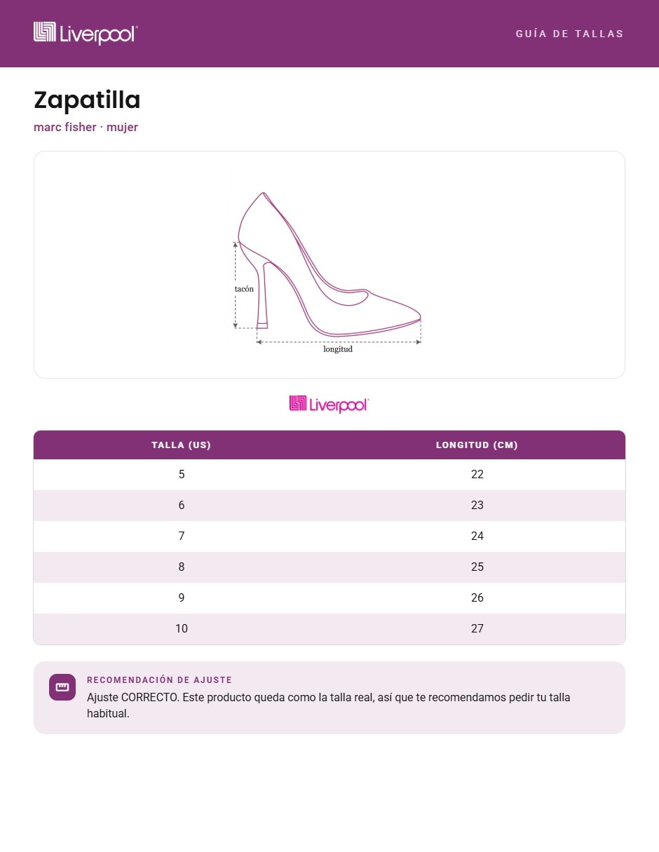 Zapatilla de piel marc fisher 3