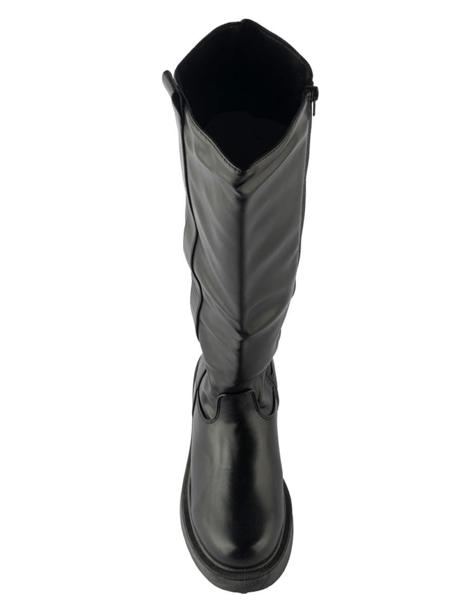Bota combat abajo de la rodilla para mujer 5
