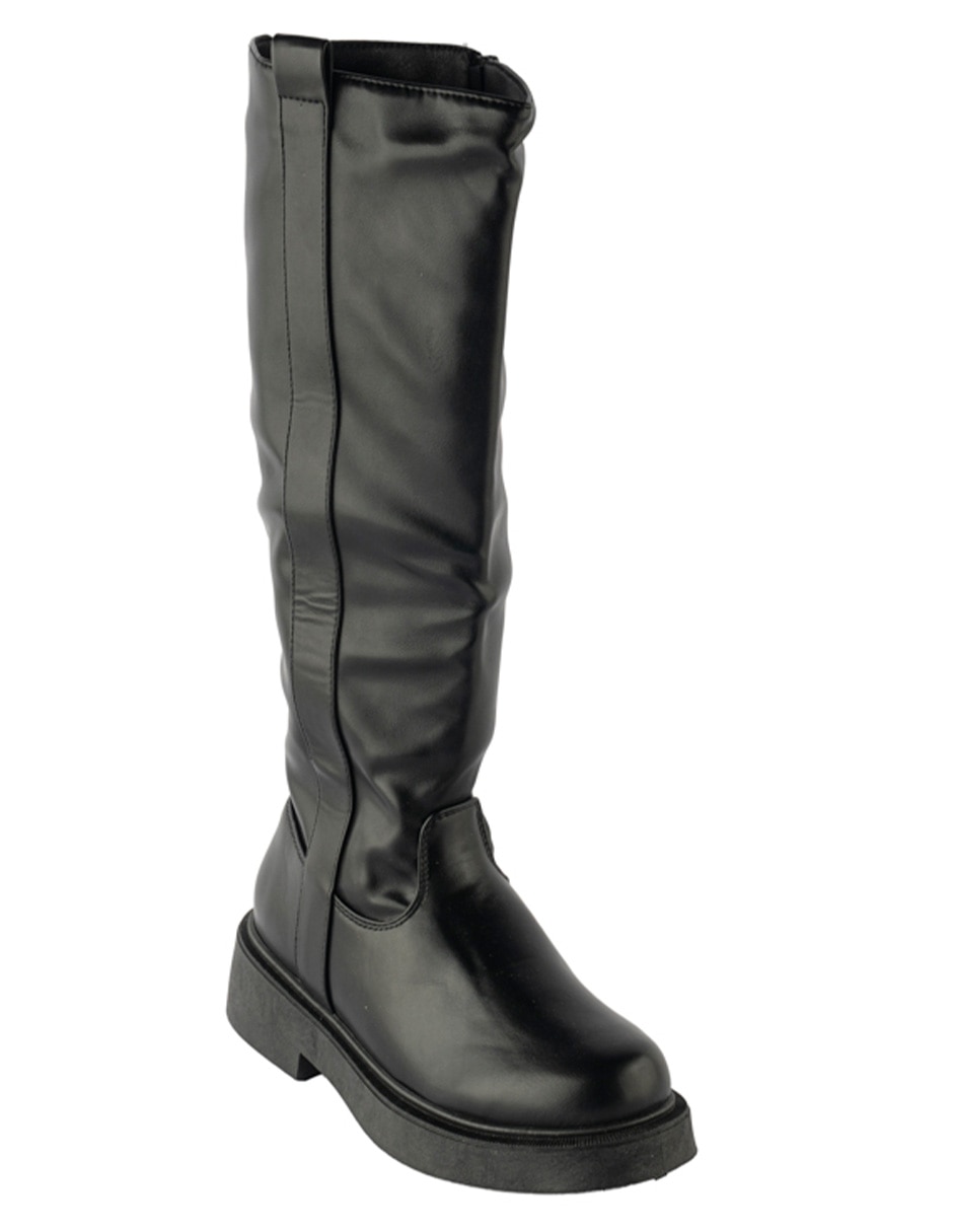 Bota combat abajo de la rodilla para mujer 4
