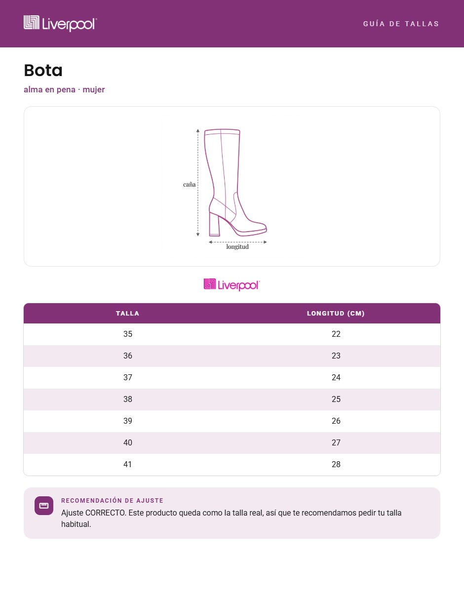 Bota abajo de la rodilla de piel para mujer 7
