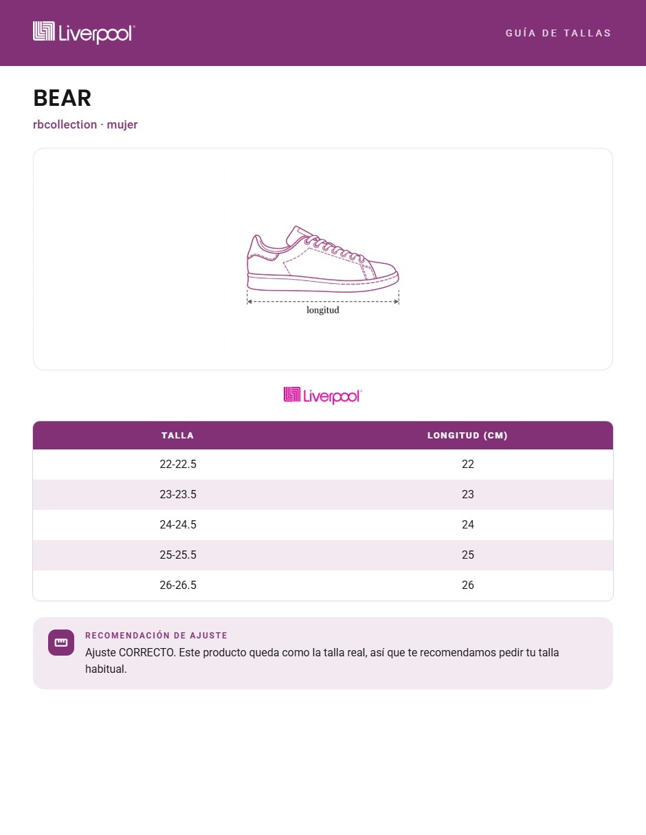 Tenis para mujer