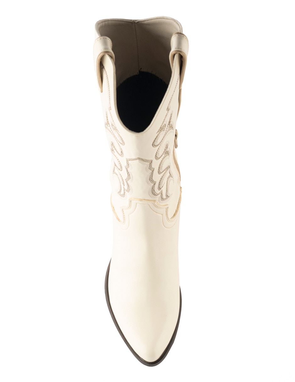 Bota cowboy Media pierna de Sintético para mujer