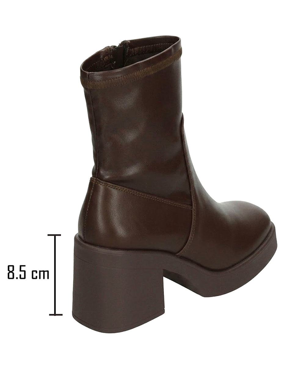Bota Arriba del tobillo de Sintético para mujer 5
