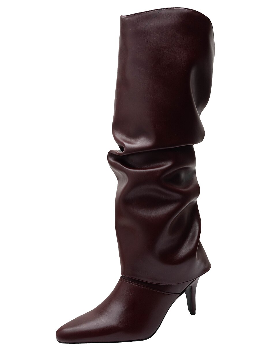 Bota Abajo de la rodilla de Sintético para mujer 6