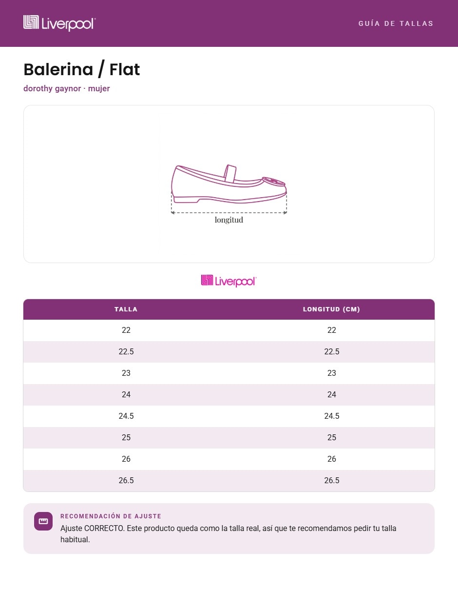 Balerina de Gamuza para mujer