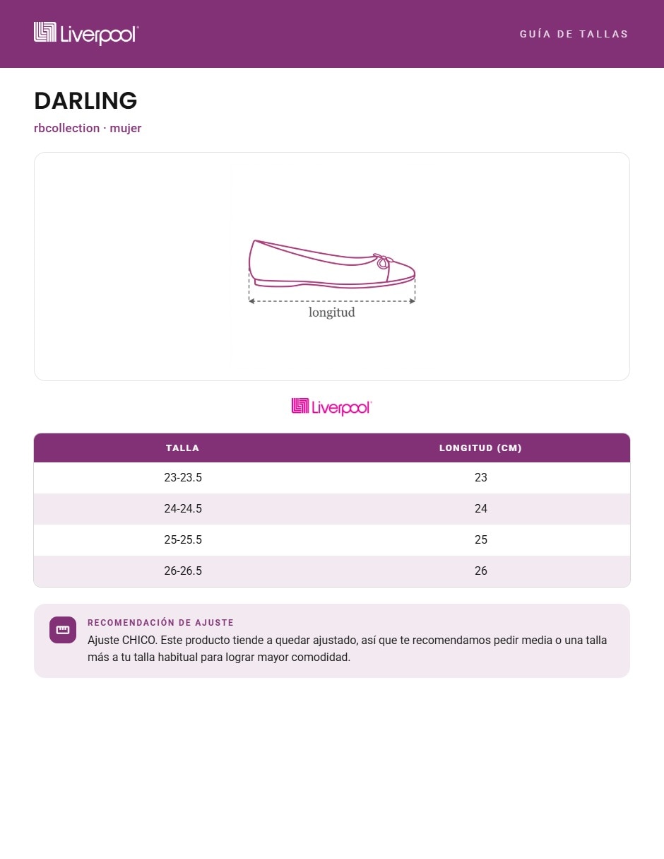 Balerina RBVEGANO de Piel vegana para mujer 3