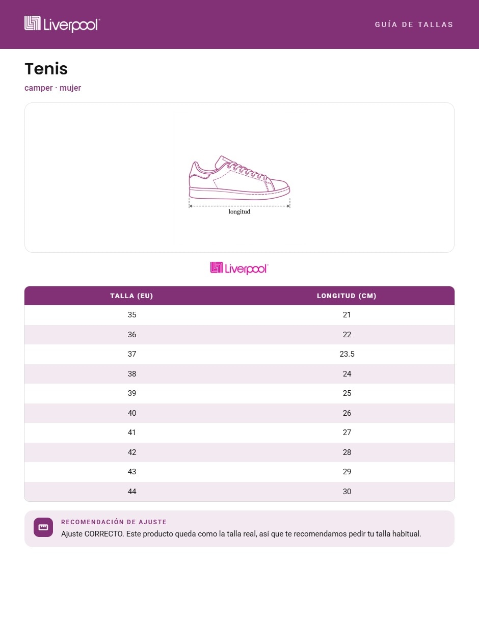 Tenis peu path+ para mujer