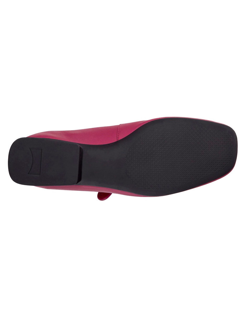 Balerina casi myra de piel para mujer 5
