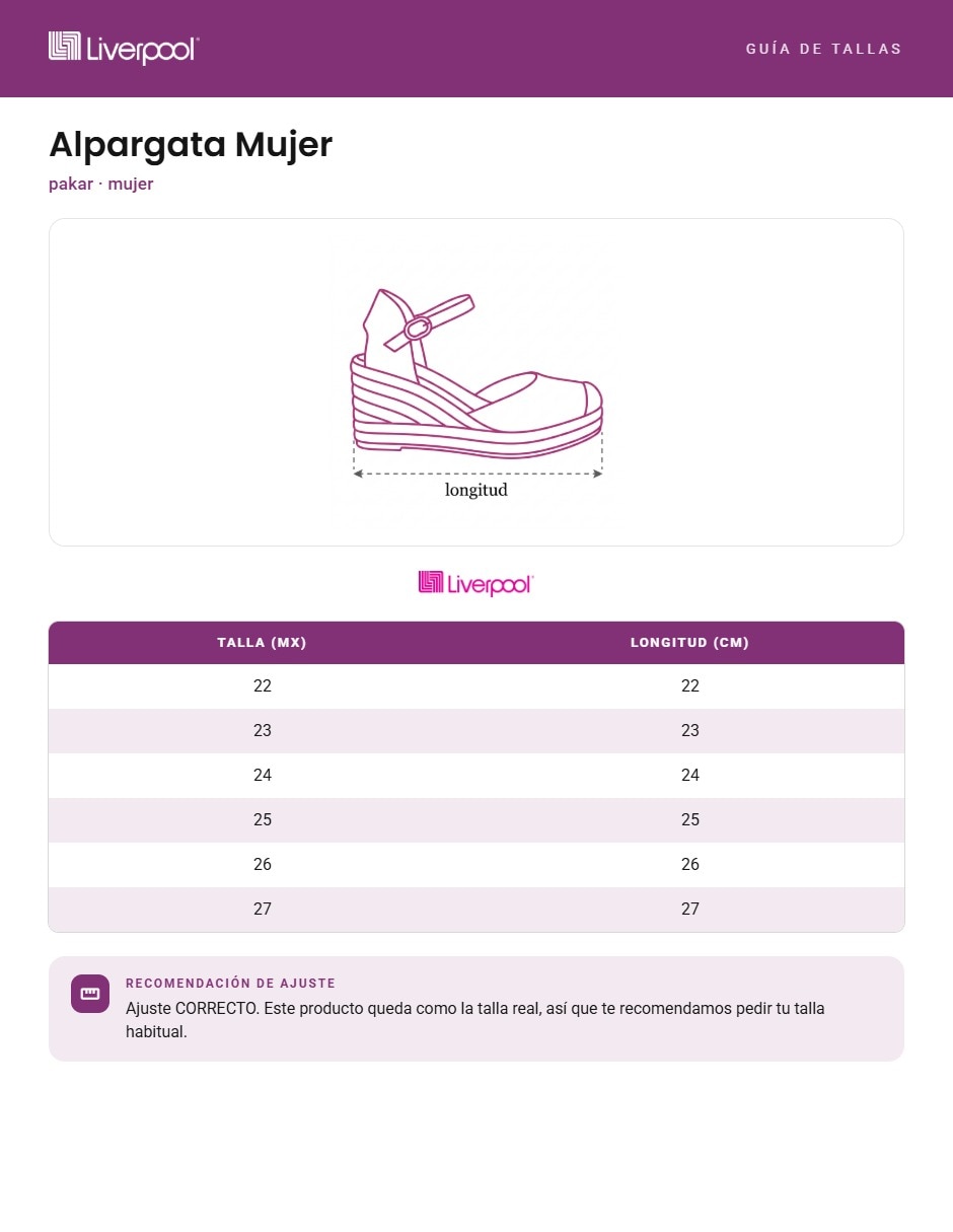Alpargata para mujer 6