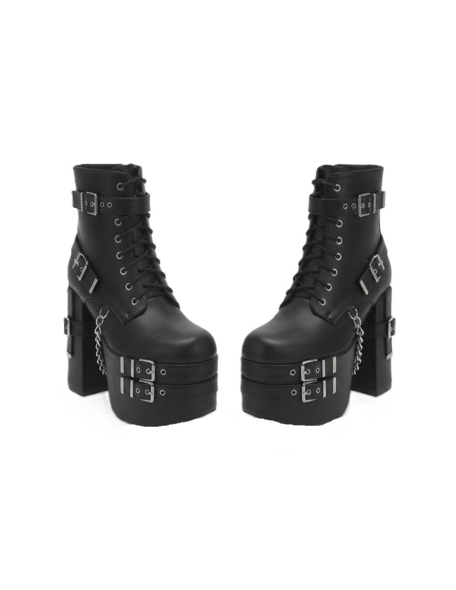 Bota arriba del tobillo para mujer 4