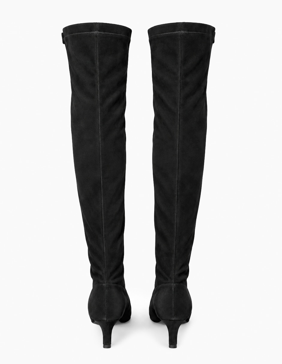 Bota arriba de la rodilla Dramatic Chic para mujer 3