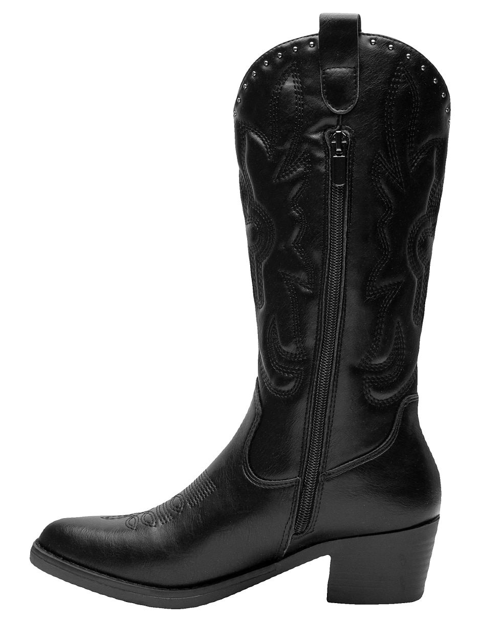 Bota cowboy abajo de la rodilla para mujer 1