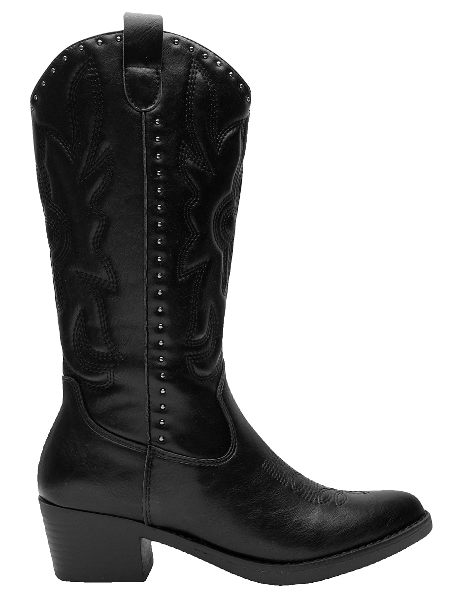 Bota cowboy abajo de la rodilla para mujer 4