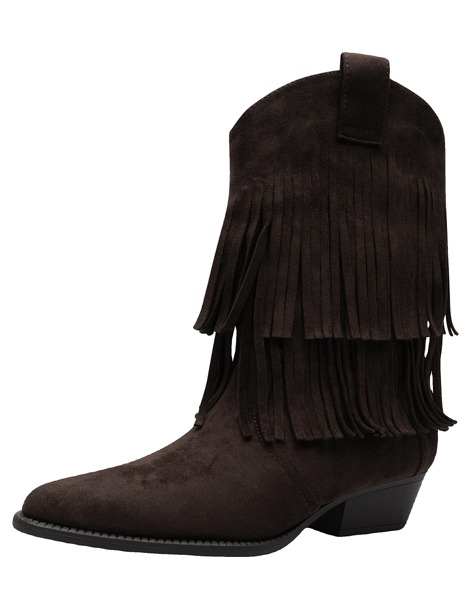 Bota cowboy arriba del tobillo para mujer 6