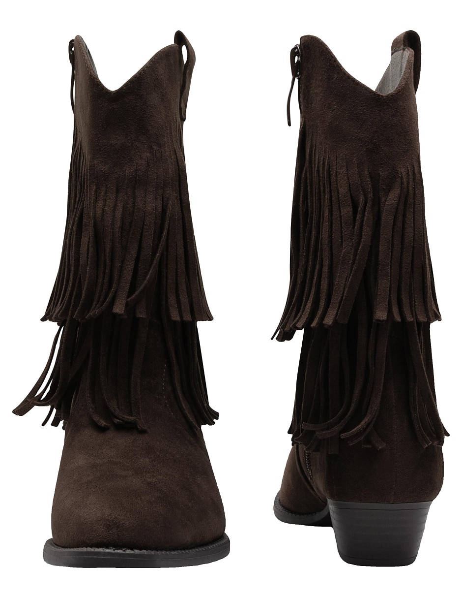 Bota cowboy arriba del tobillo para mujer 2