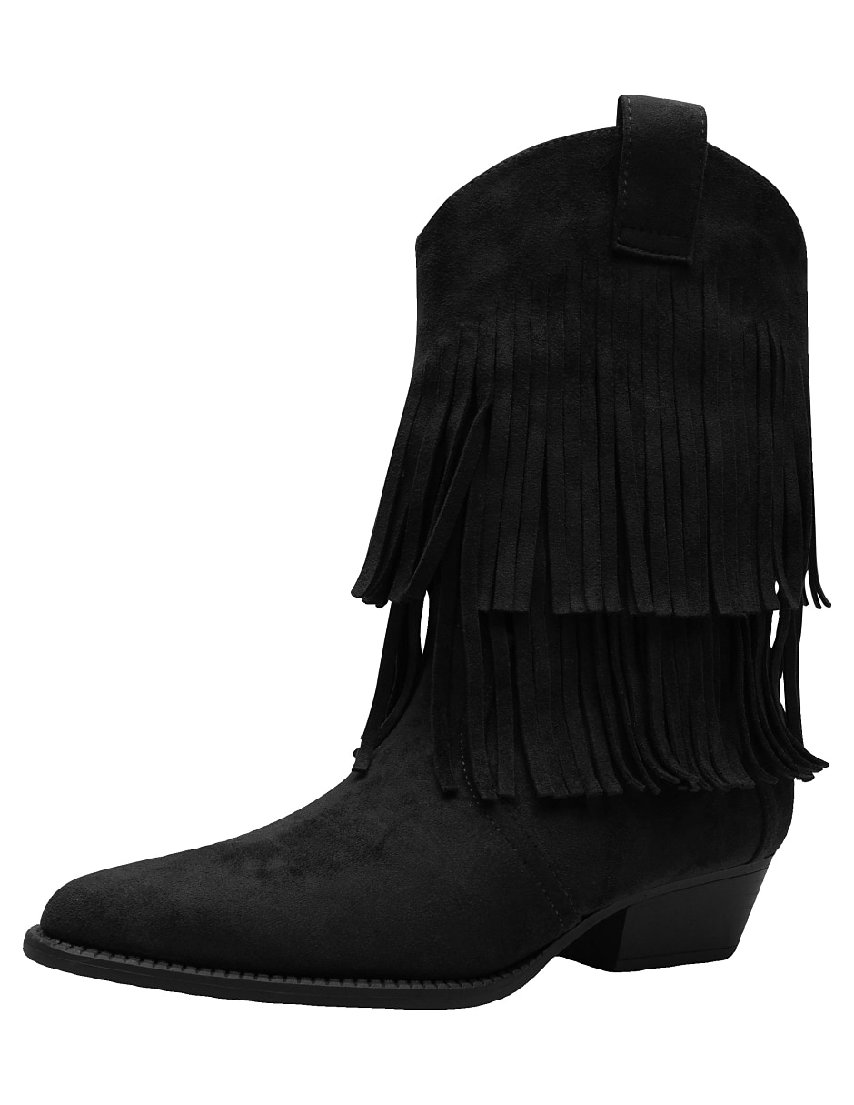 Bota cowboy arriba del tobillo para mujer 6