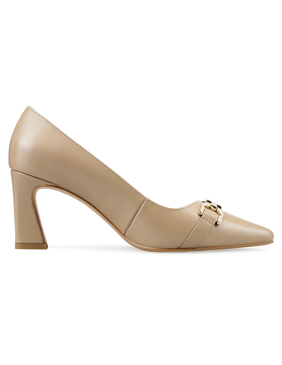 Zapatilla de piel 4